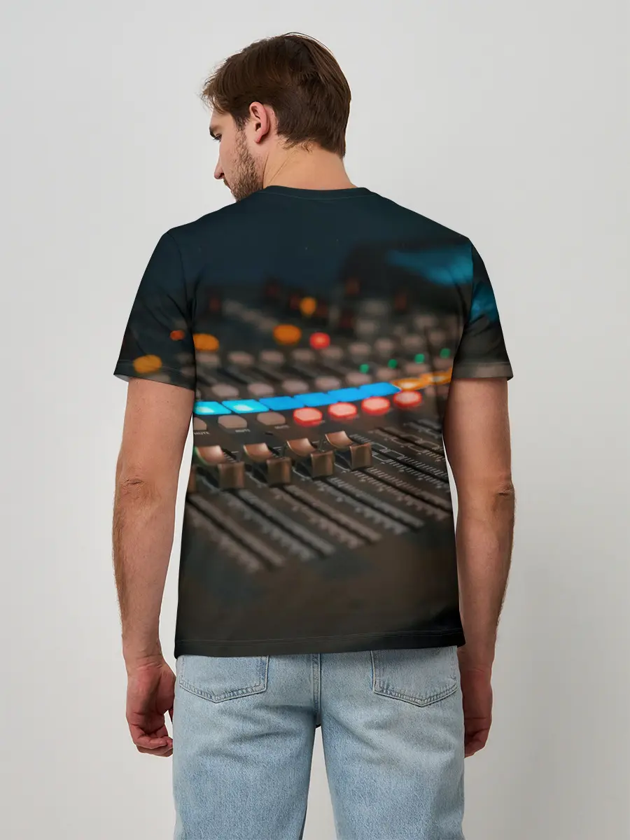 Мужская базовая футболка / МУЗЫКА