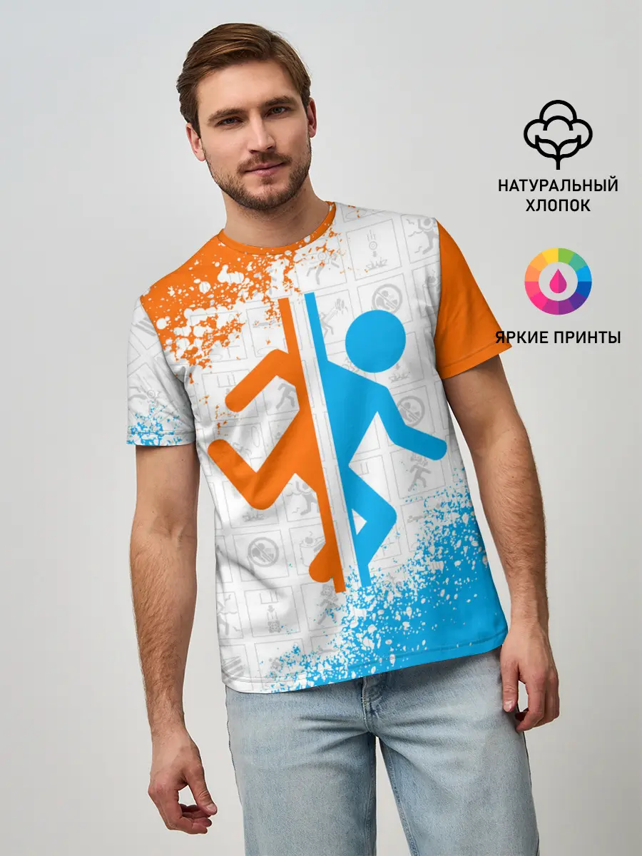 Мужская базовая футболка / PORTAL