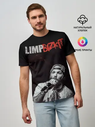 Мужская базовая футболка / Limp Bizkit