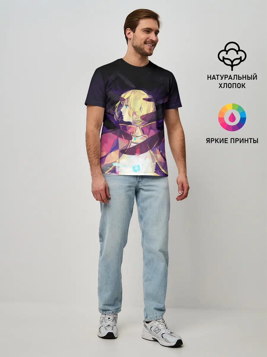 Мужская базовая футболка / Крылья Хаула