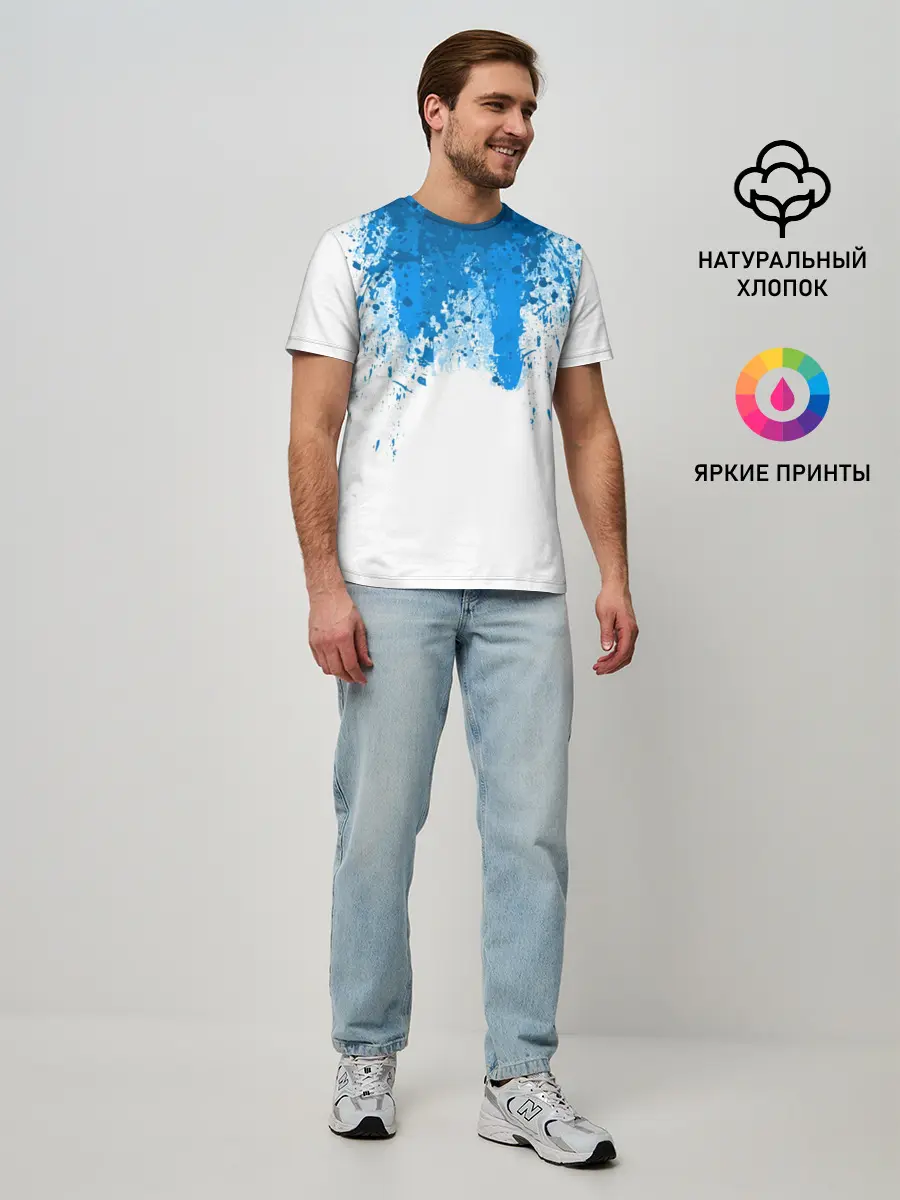 Мужская базовая футболка / КРОВЬ АНДРОИДА