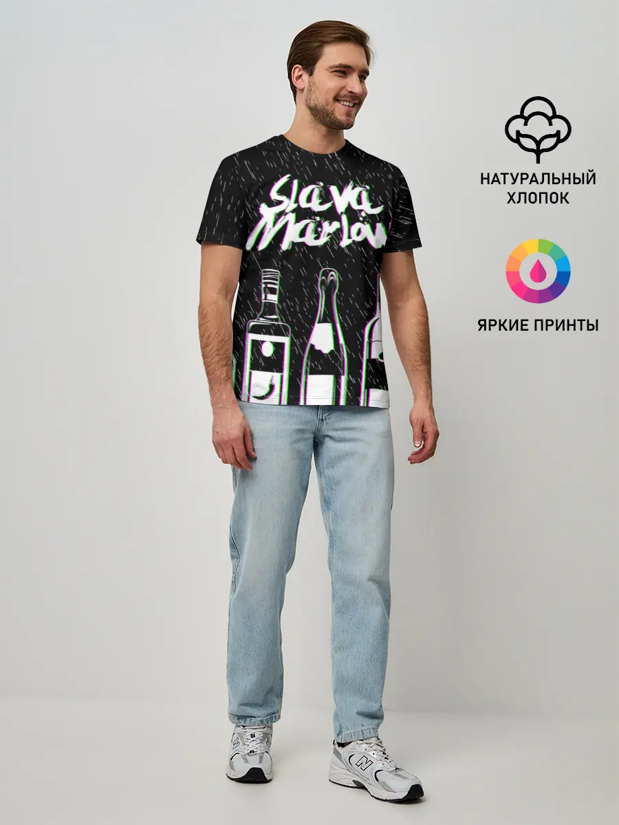 Мужская базовая футболка / SLAVA MARLOW