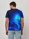 Мужская базовая футболка / СИНИЙ КОСМОС