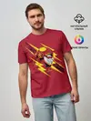 Мужская базовая футболка / The Flash