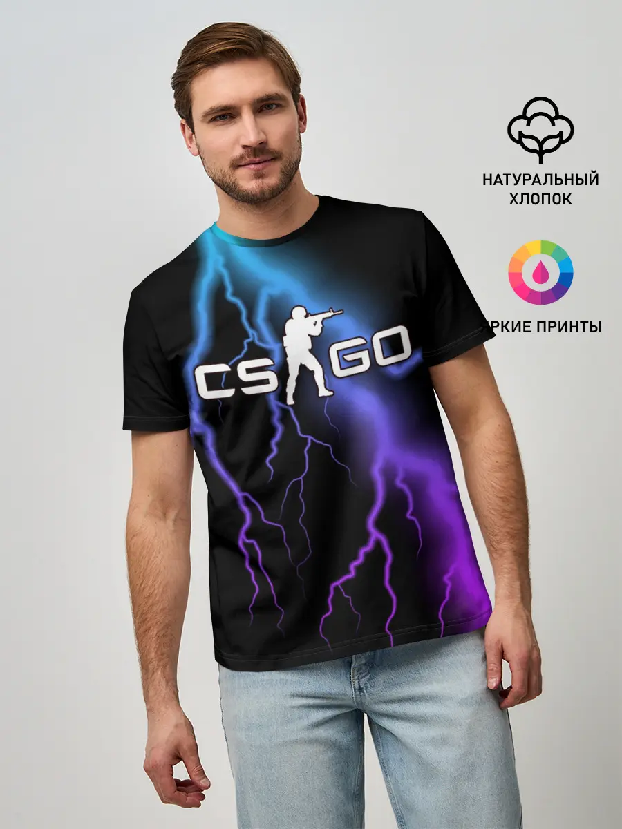 Мужская базовая футболка / COUNTER STRIKE