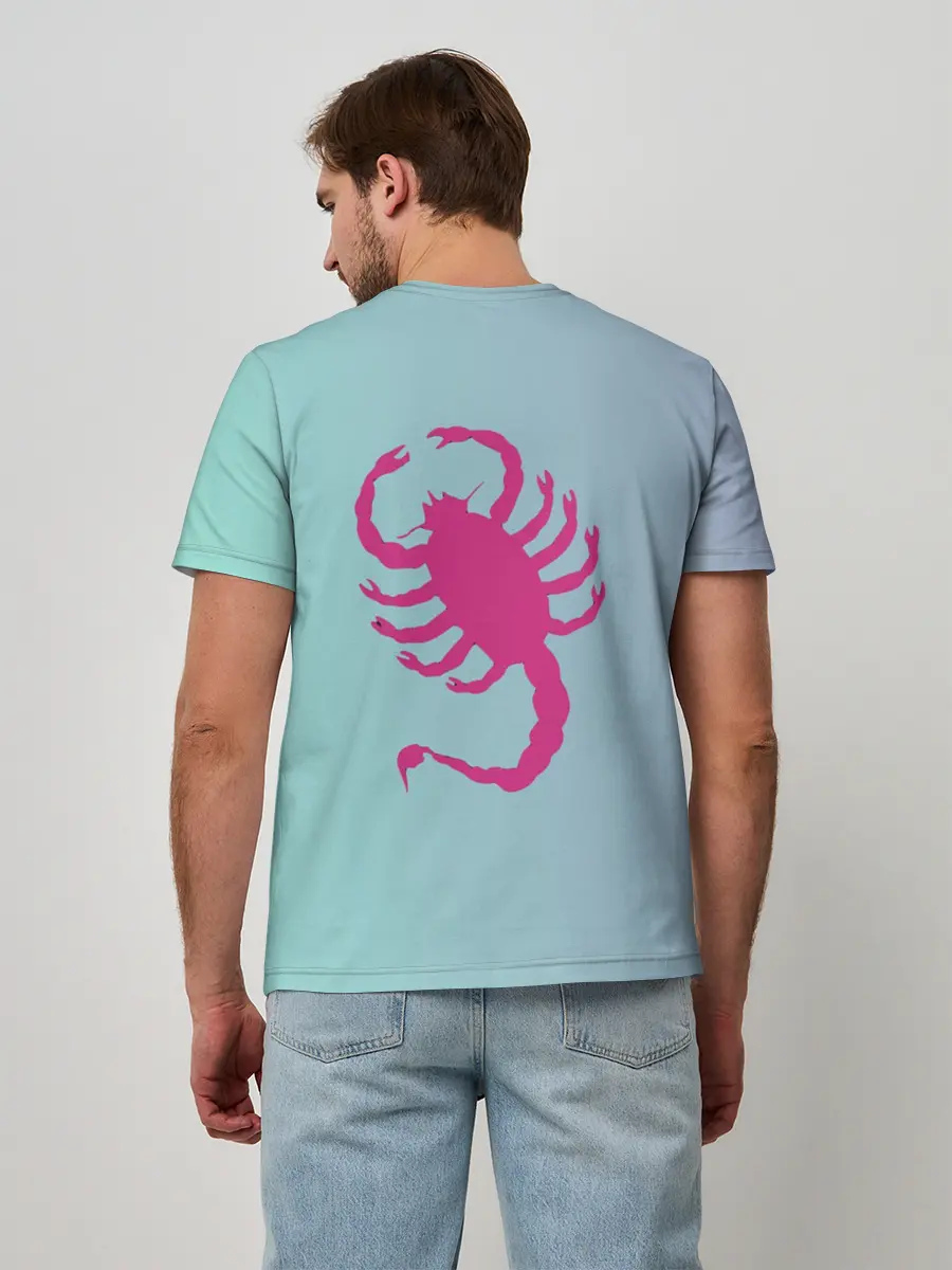 Мужская базовая футболка / В стиле Drive