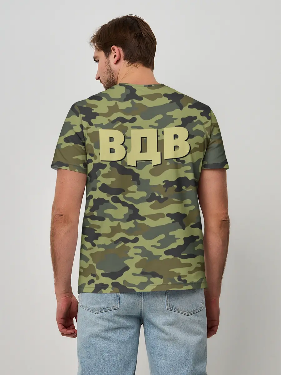 Мужская базовая футболка / ВДВ. Никто кроме нас