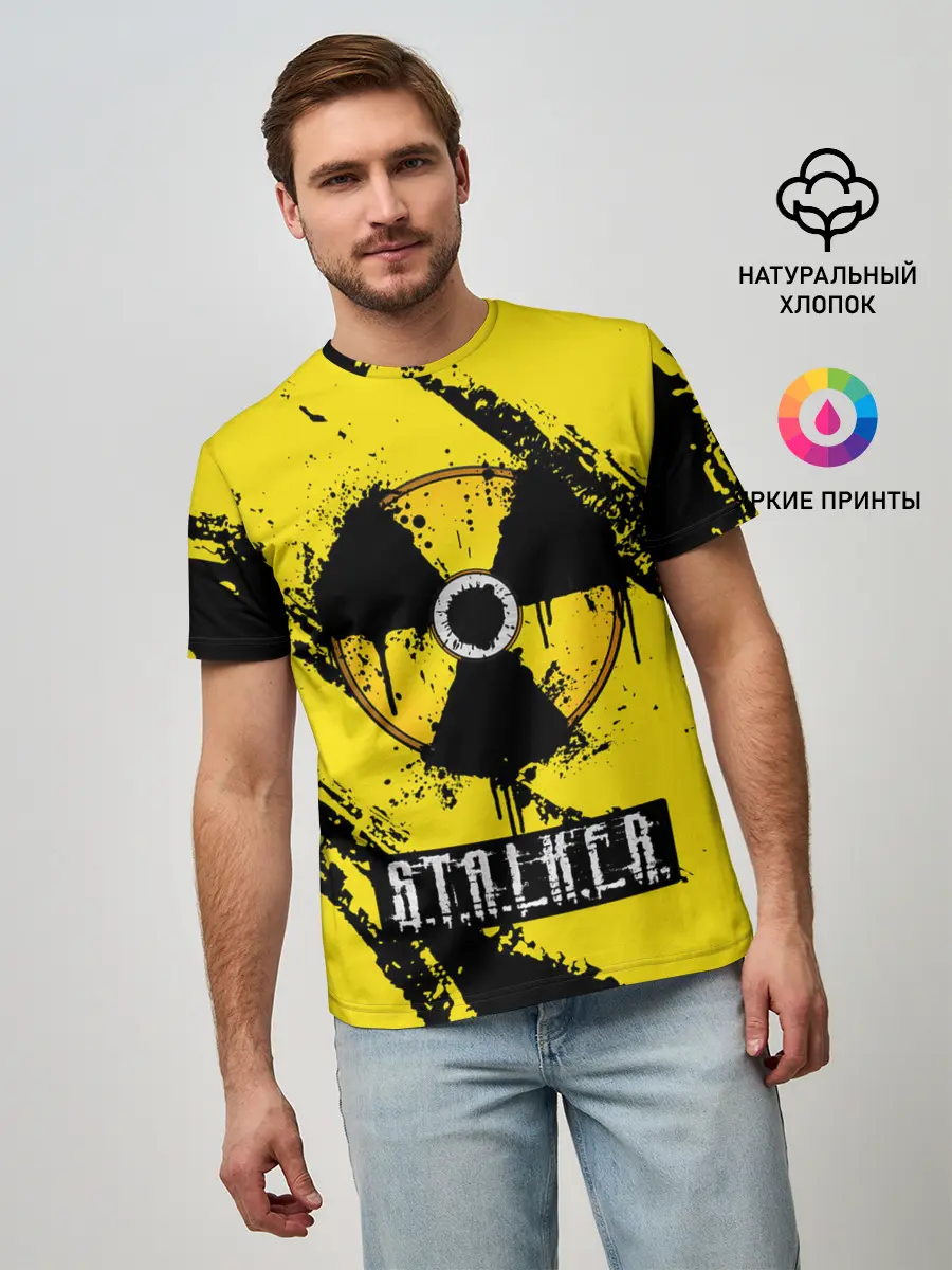 Мужская базовая футболка / S.T.A.L.K.E.R.