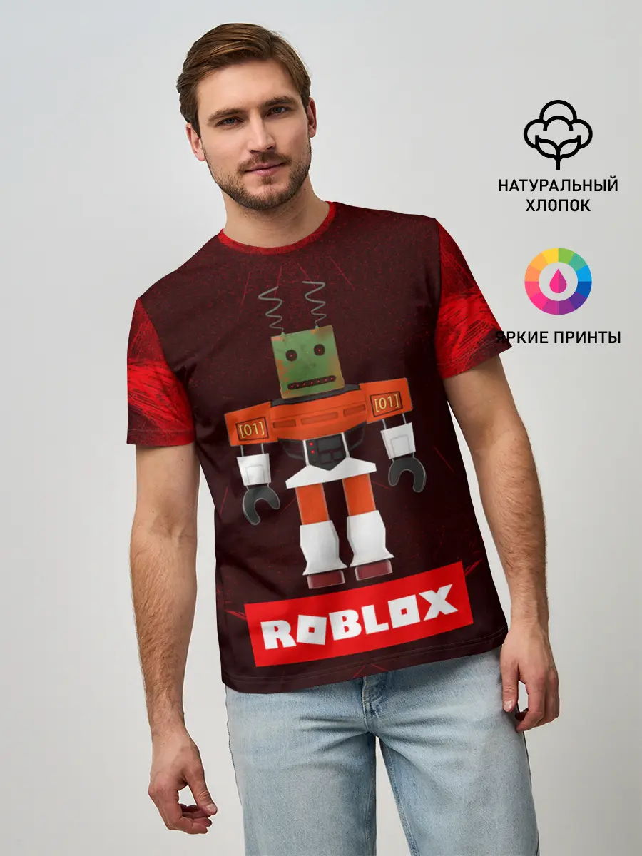 Мужская базовая футболка / ROBLOX | РОБЛОКС