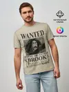 Мужская базовая футболка / Брук в розыске | One Piece