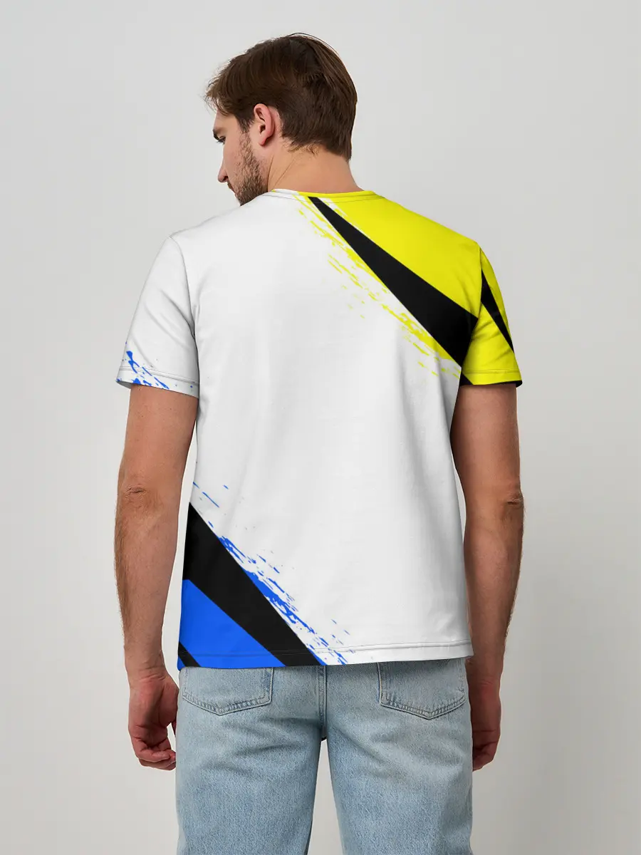 Мужская базовая футболка / СУПЕР СОНИК