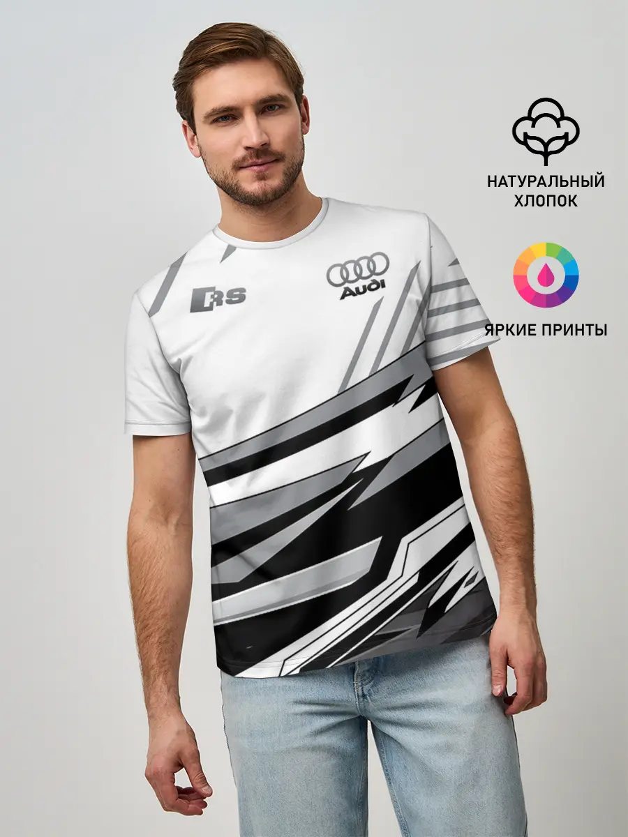Мужская базовая футболка / Audi RS
