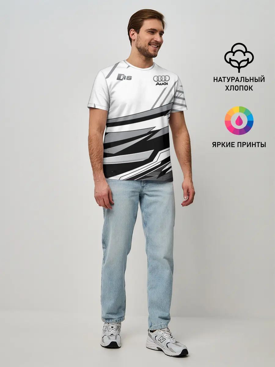 Мужская базовая футболка / Audi RS