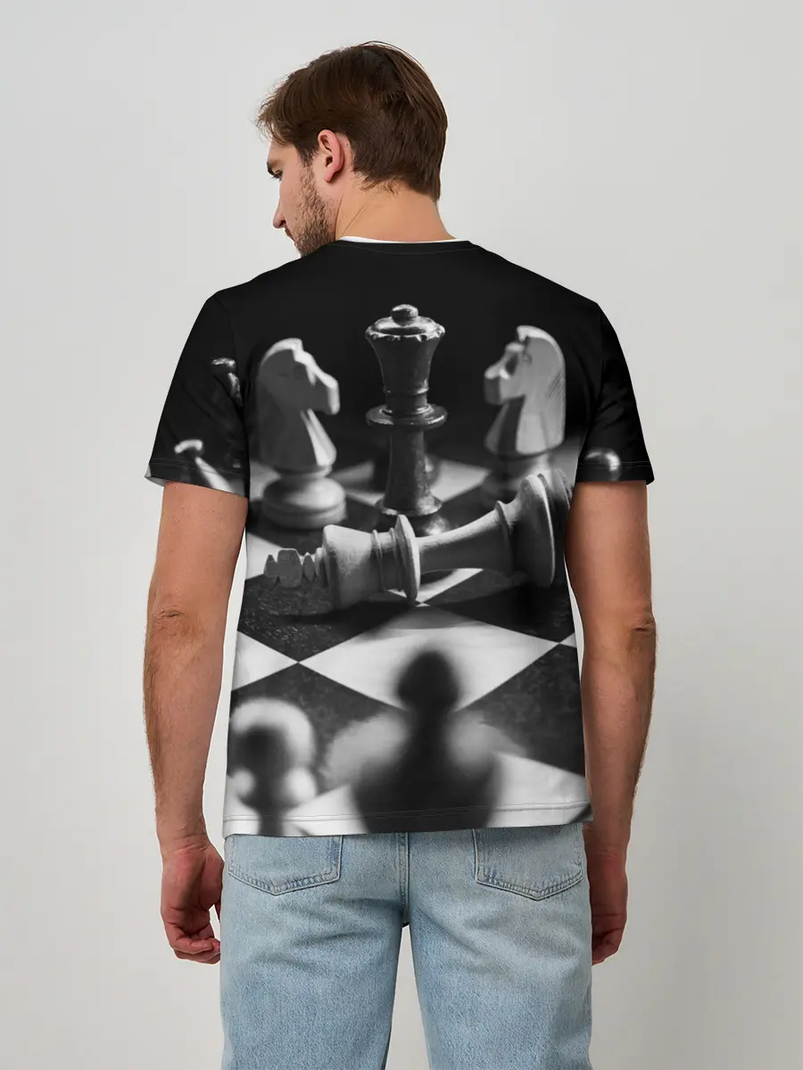 Мужская базовая футболка / Шахматы