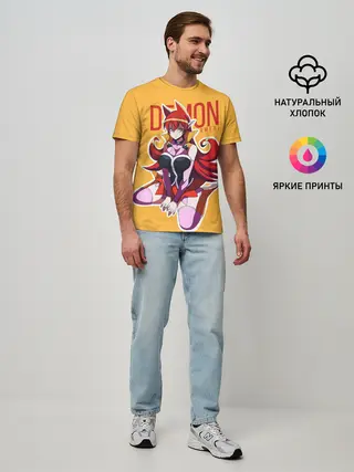 Мужская базовая футболка / Demon Ameri