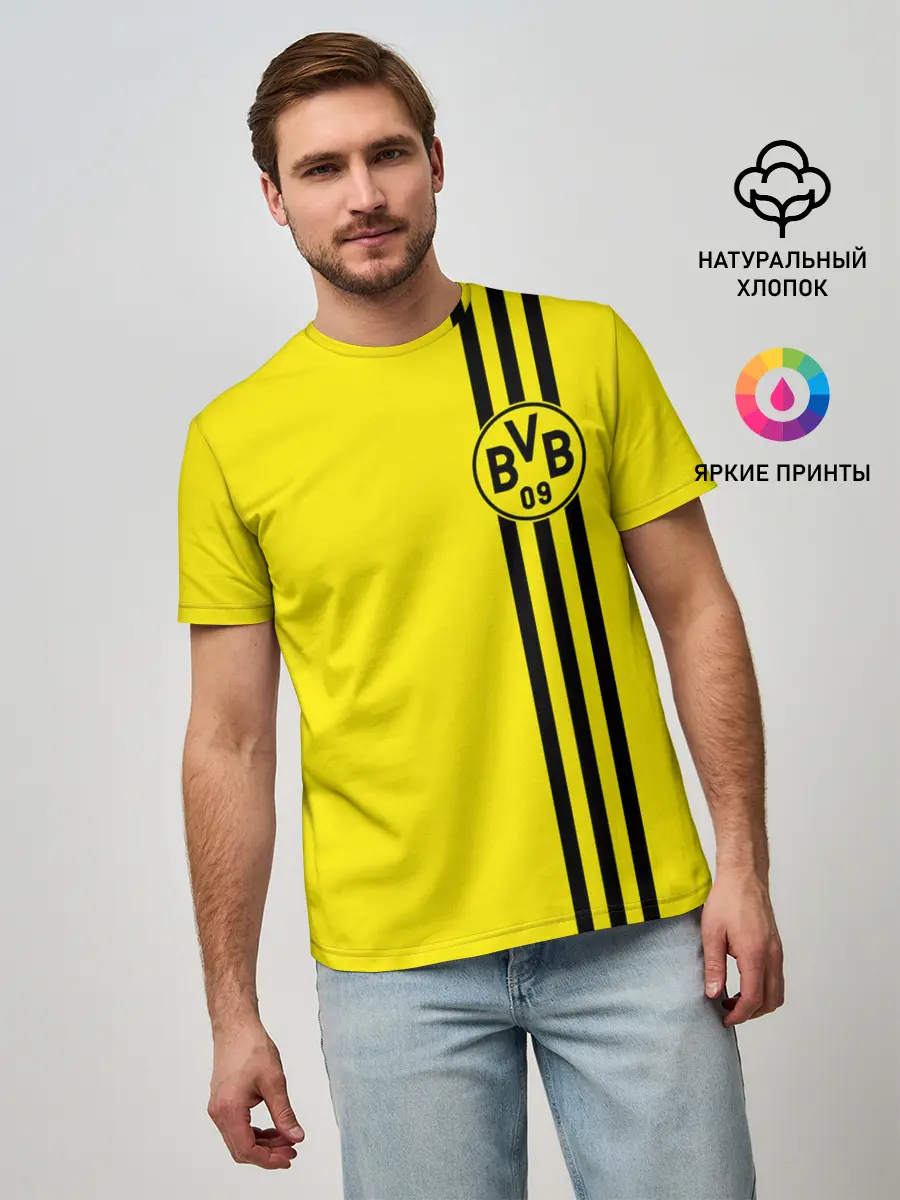 Мужская базовая футболка / BORUSSIA | БОРУССИЯ