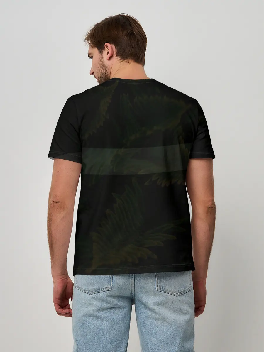 Мужская базовая футболка / Nature | Природа | Дизайнерска