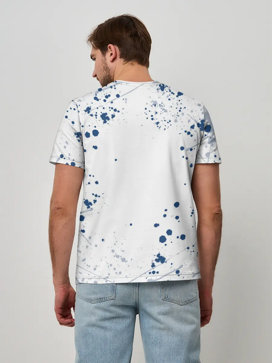 Мужская базовая футболка / Призрак в доспехах