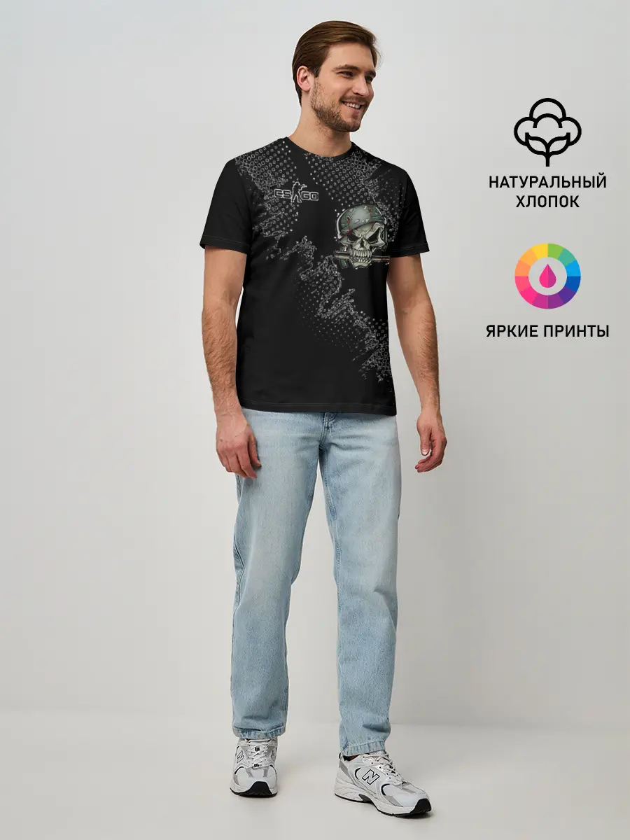 Мужская базовая футболка / Counter Strike