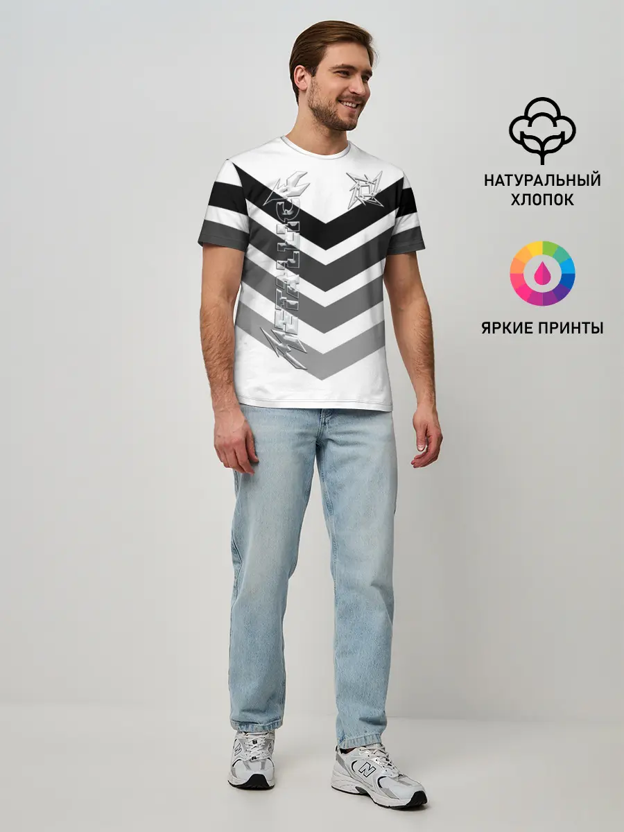 Мужская базовая футболка / Metallica