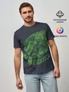 Мужская базовая футболка / Травяные покемоны