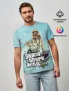 Мужская базовая футболка / Grand Theft Auto 5 девушка