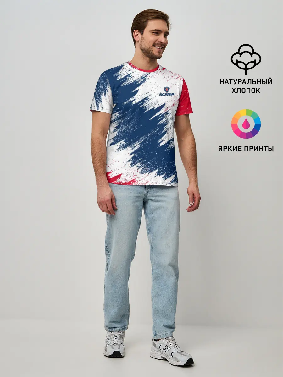 Мужская базовая футболка / SCANIA