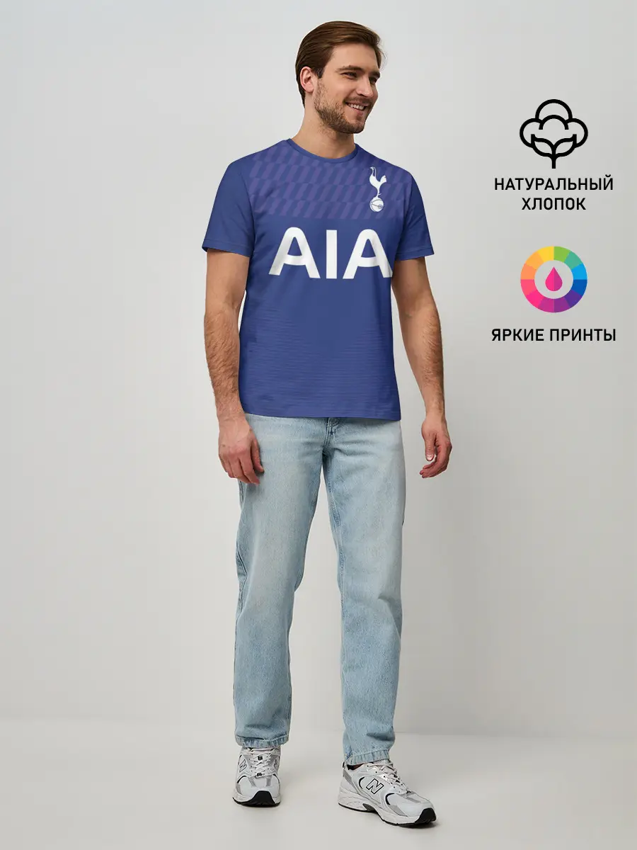 Мужская базовая футболка / Tottenham away 19-20