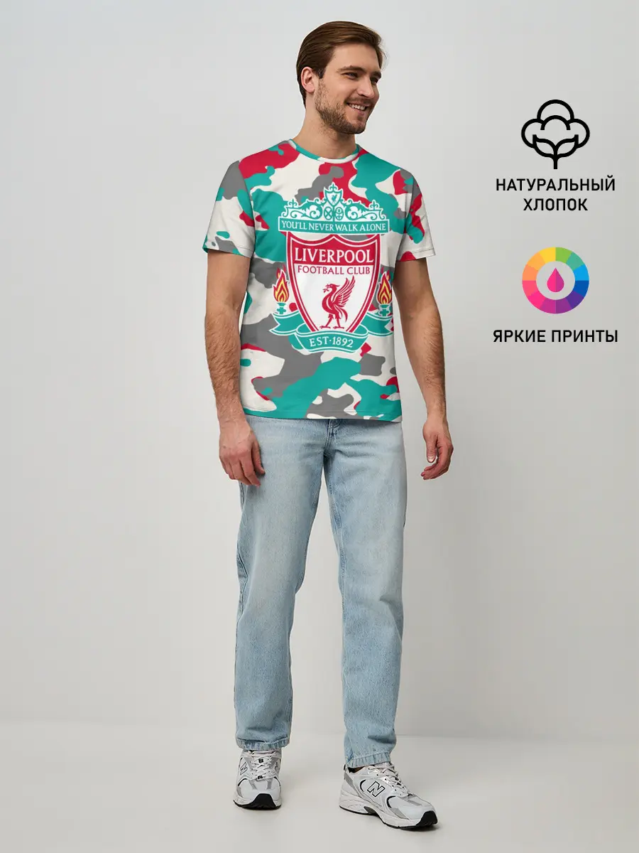 Мужская базовая футболка / FC Liverpool