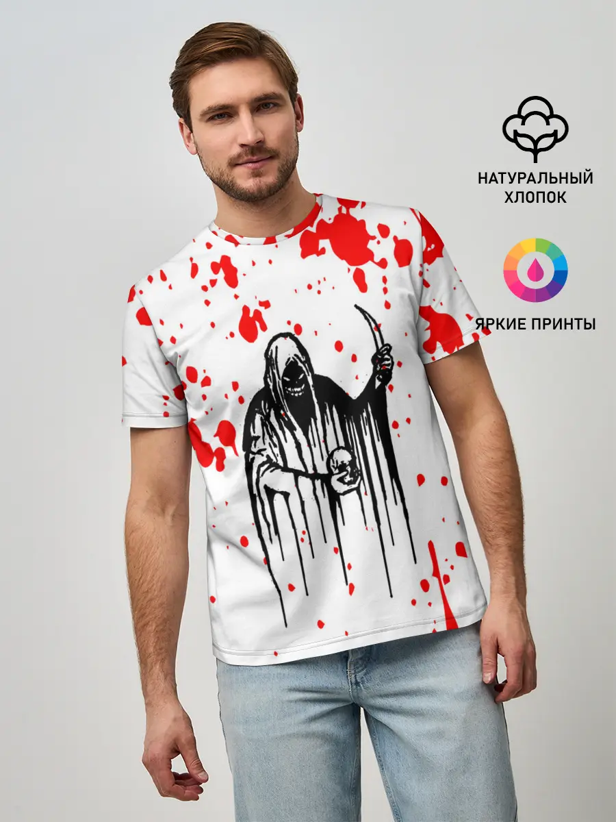 Мужская базовая футболка / GHOSTEMANE