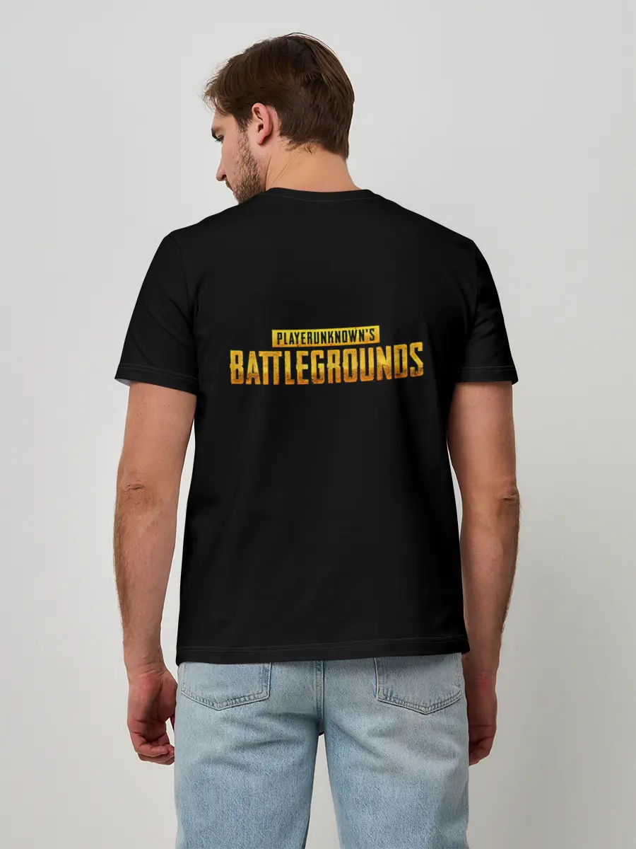 Мужская базовая футболка / PUBG | 18+