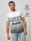 Мужская базовая футболка / Audi