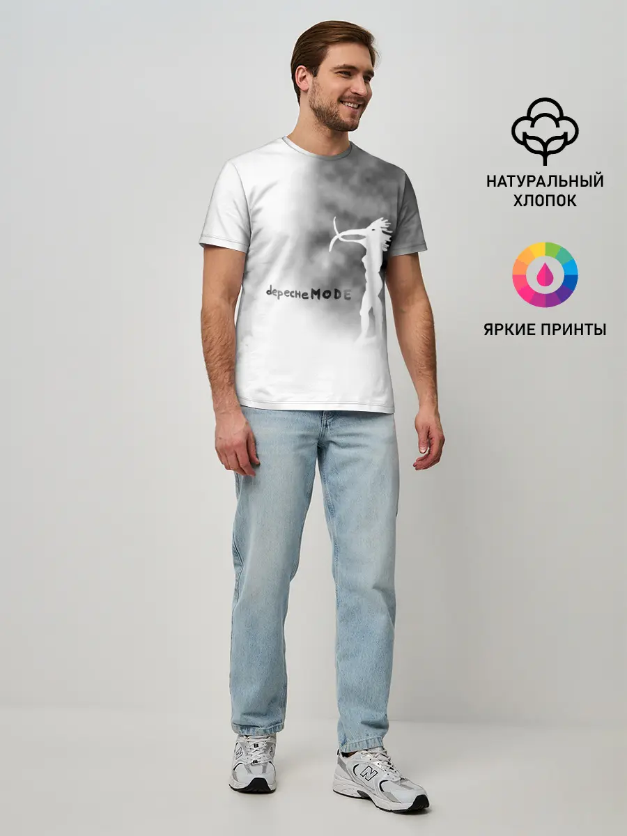 Мужская базовая футболка / Depeche Mode