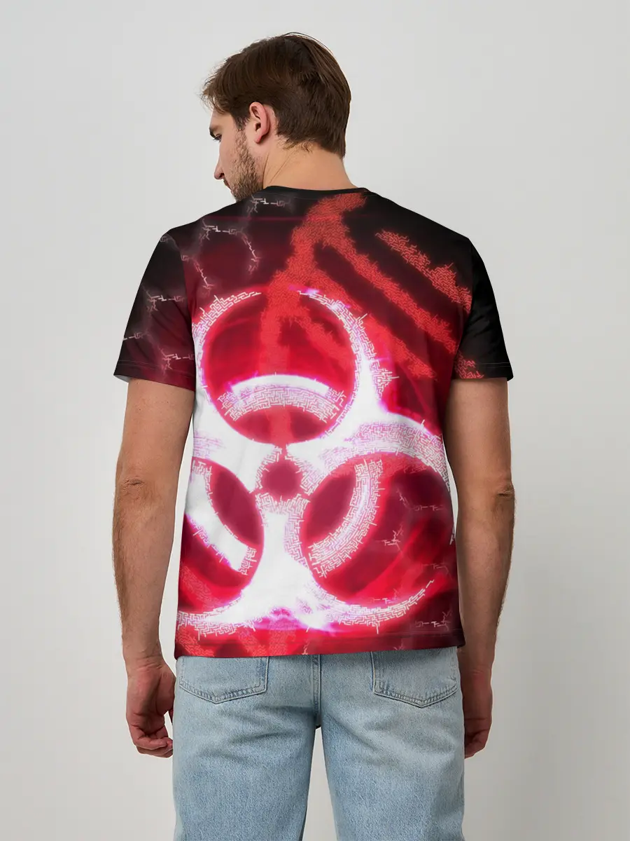 Мужская базовая футболка / Plague Inc ShB