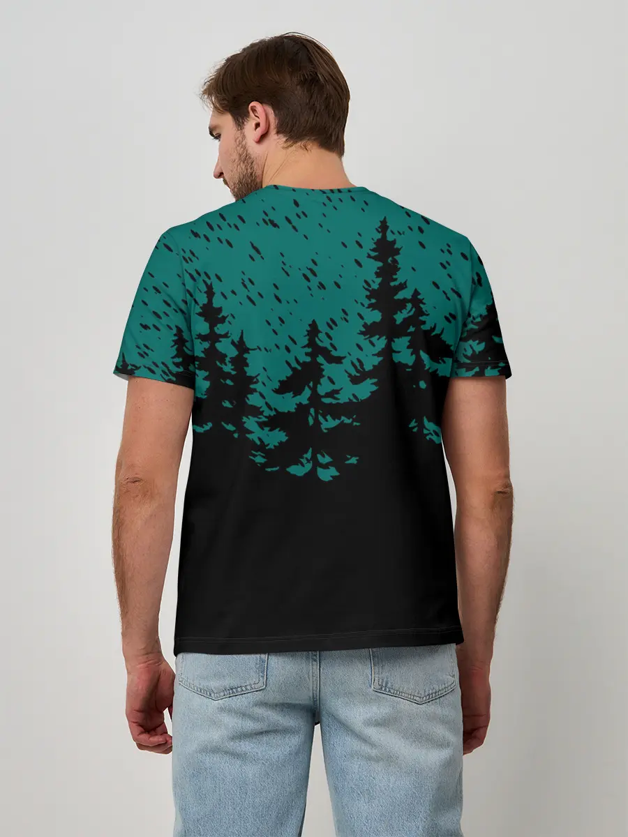 Мужская базовая футболка / Бесячья ёлка
