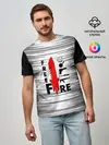Мужская базовая футболка / Free Fire Фри Фаер,