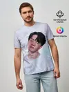 Мужская базовая футболка / BTS
