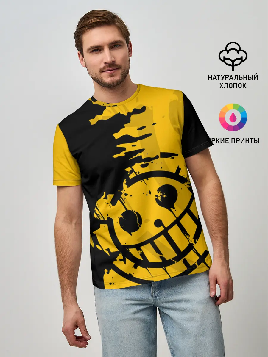 Мужская базовая футболка / ONE PIECE PIRATES / ПИРАТЫ