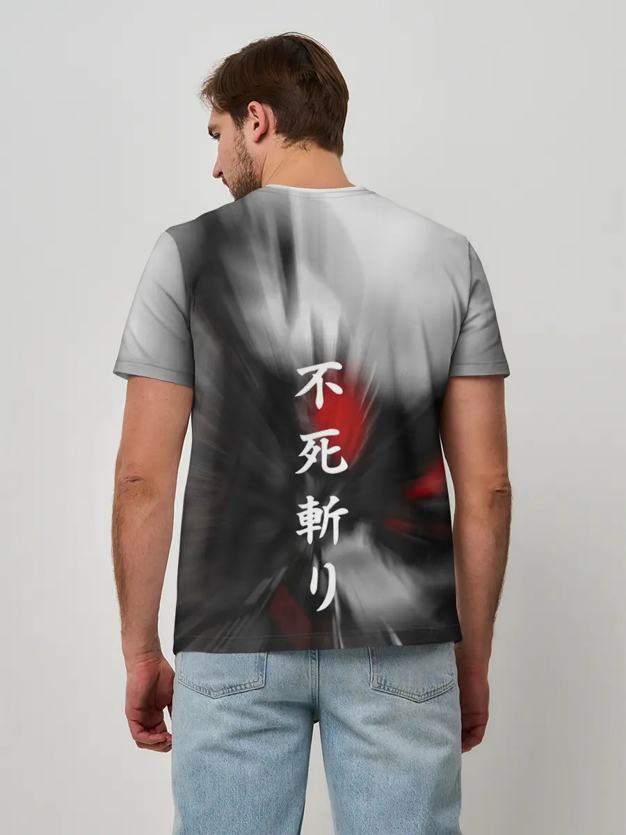 Мужская базовая футболка / Sekiro shadows die twice
