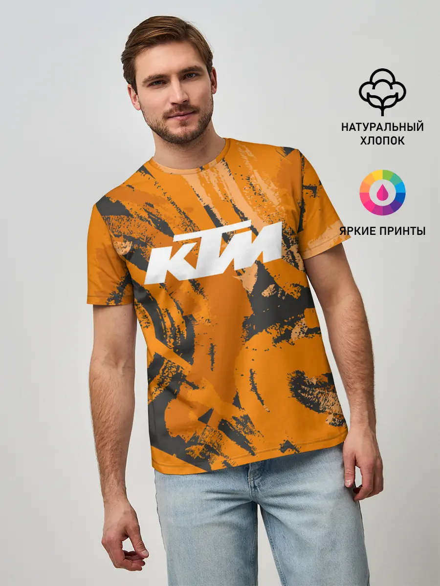 Мужская базовая футболка / KTM | КТМ