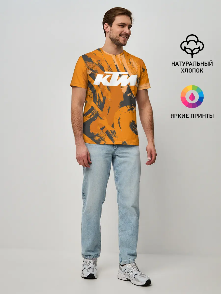 Мужская базовая футболка / KTM | КТМ
