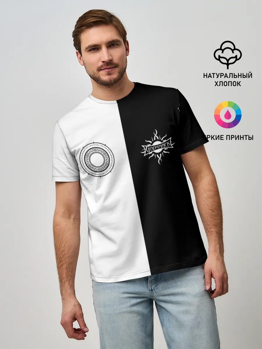 Мужская базовая футболка / GODSMACK | ГОДСМАК