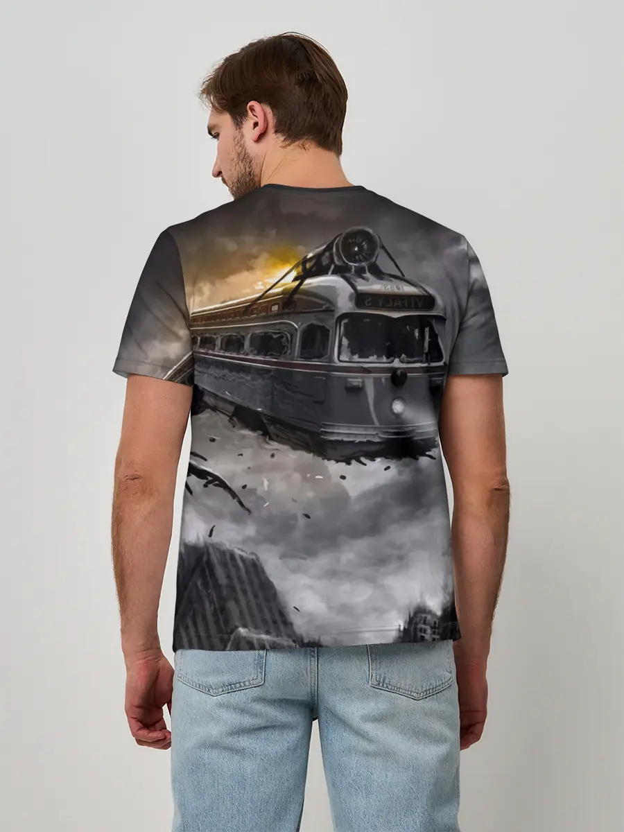 Мужская базовая футболка / Metro Exodus