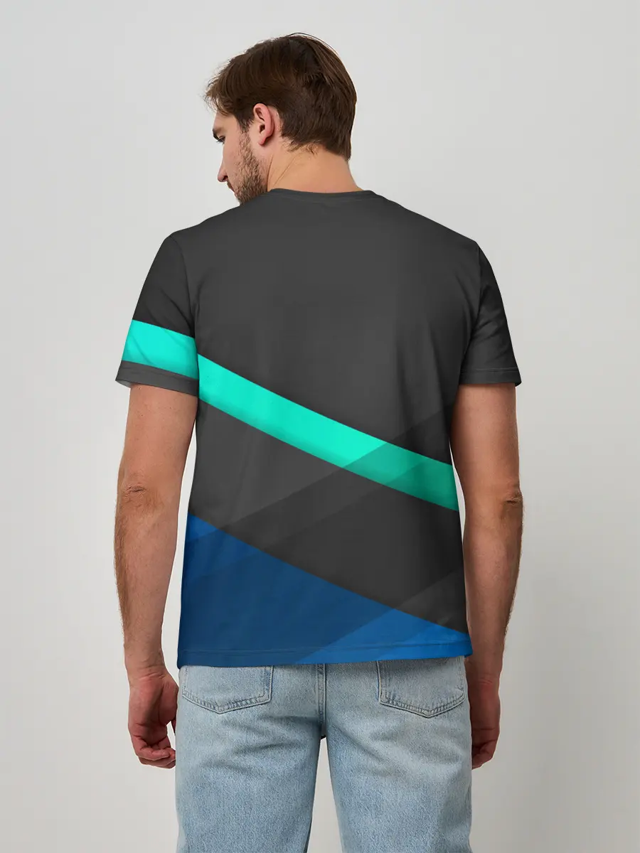 Мужская базовая футболка / PEACE | ПИС | МИР