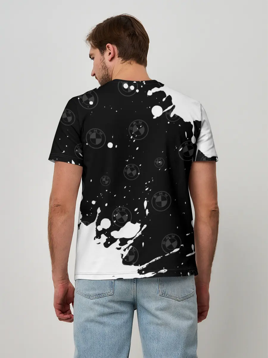 Мужская базовая футболка / BMW / БМВ