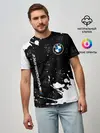 Мужская базовая футболка / BMW / БМВ