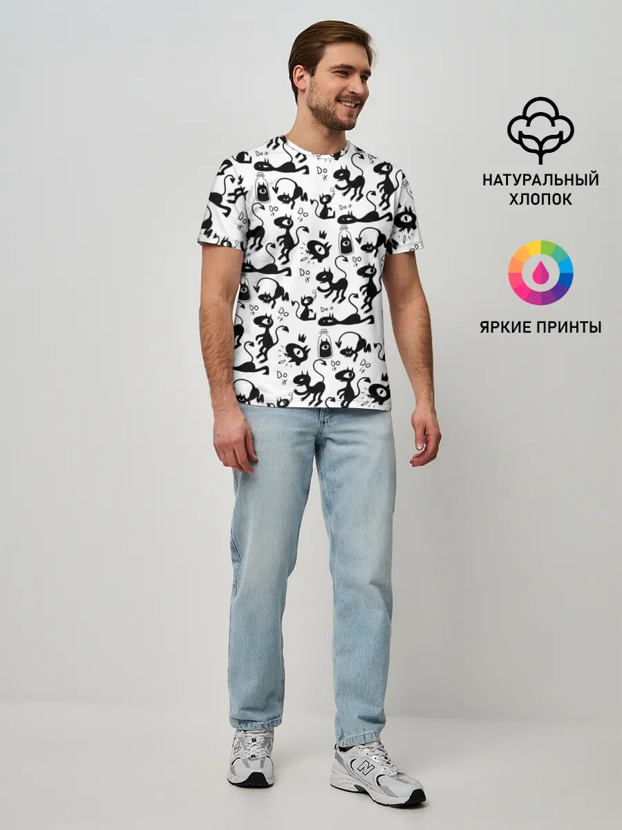 Мужская базовая футболка / DISENCHANTMENT LUCI