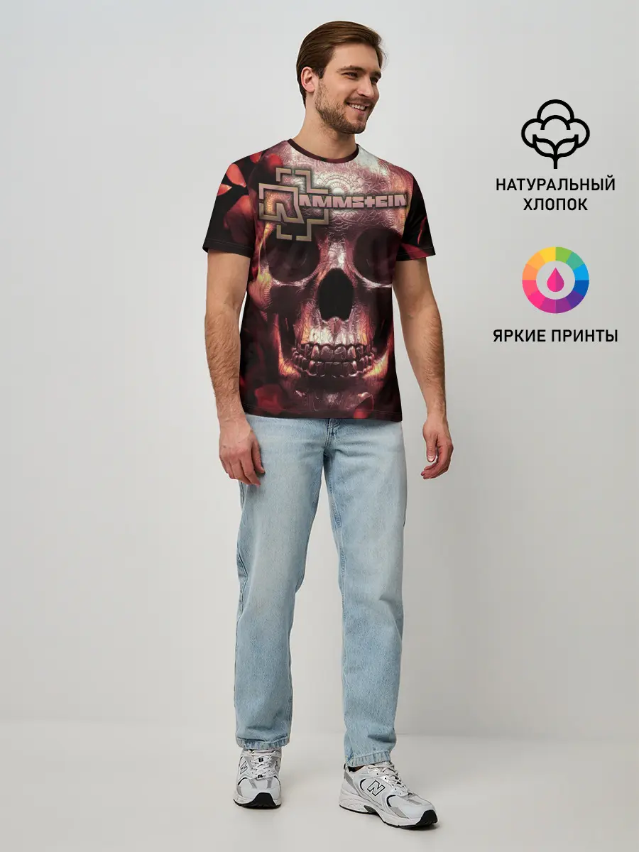 Мужская базовая футболка / Rammstein