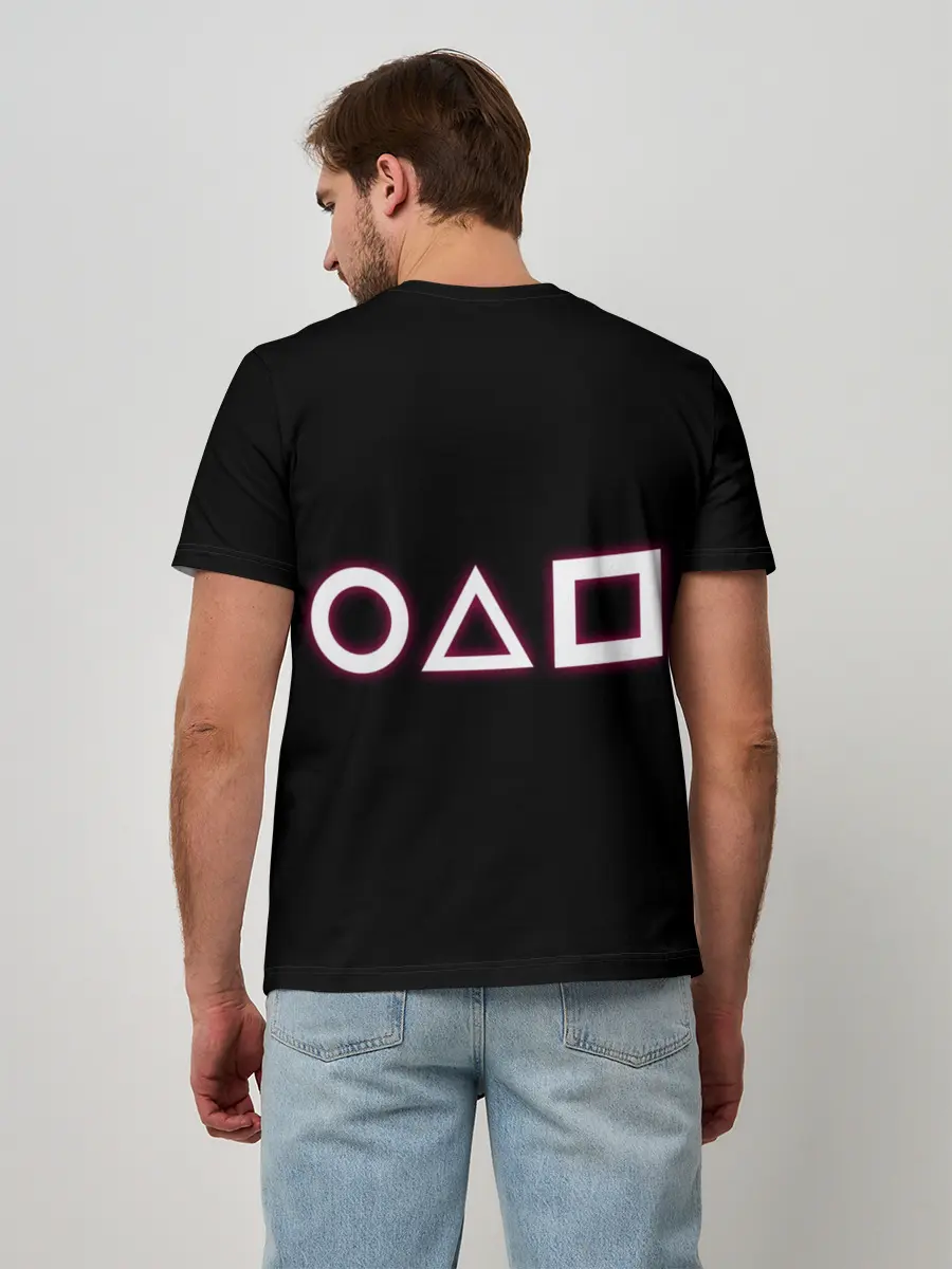 Мужская базовая футболка / Неон