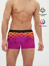 Мужские трусы боксеры / Красочная Геометрия